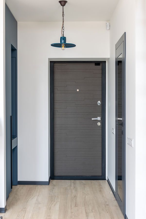 porte interieure moderne gris anthracite